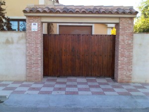 Puerta acabados exteriores mantenimiento despues