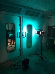 Luces en el spot de Galvañ Lacados y Arenados