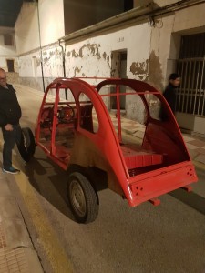 Arenado de coches antiguos en Galvañ Lacados