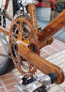 Hidroimprsion en una bicicleta