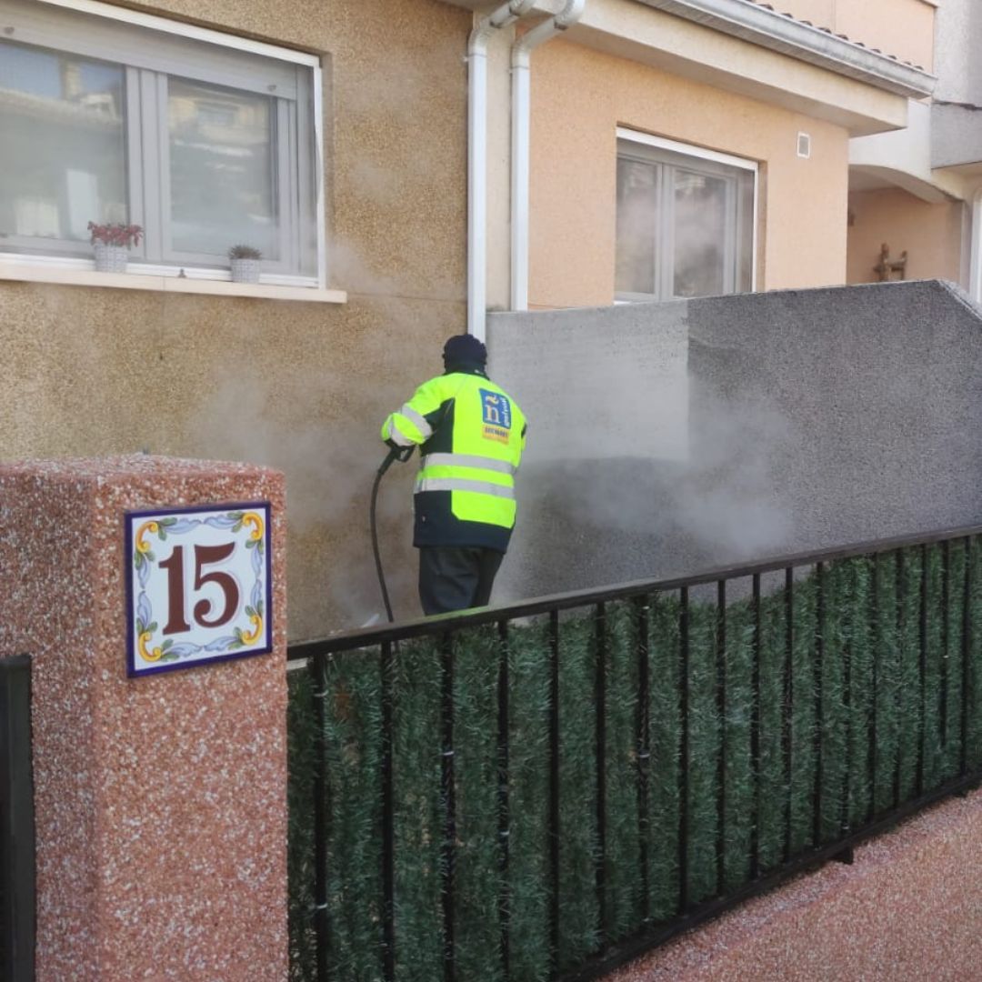 Limpieza de fachadas con Vapor de Alta Presión - Imagen 6