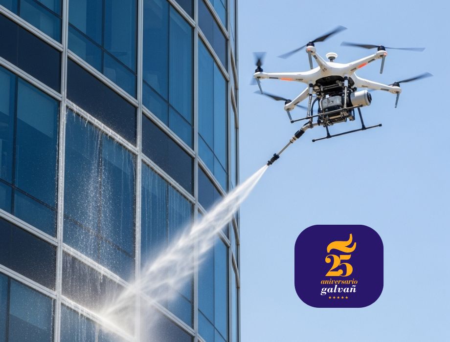 Limpieza con Drones